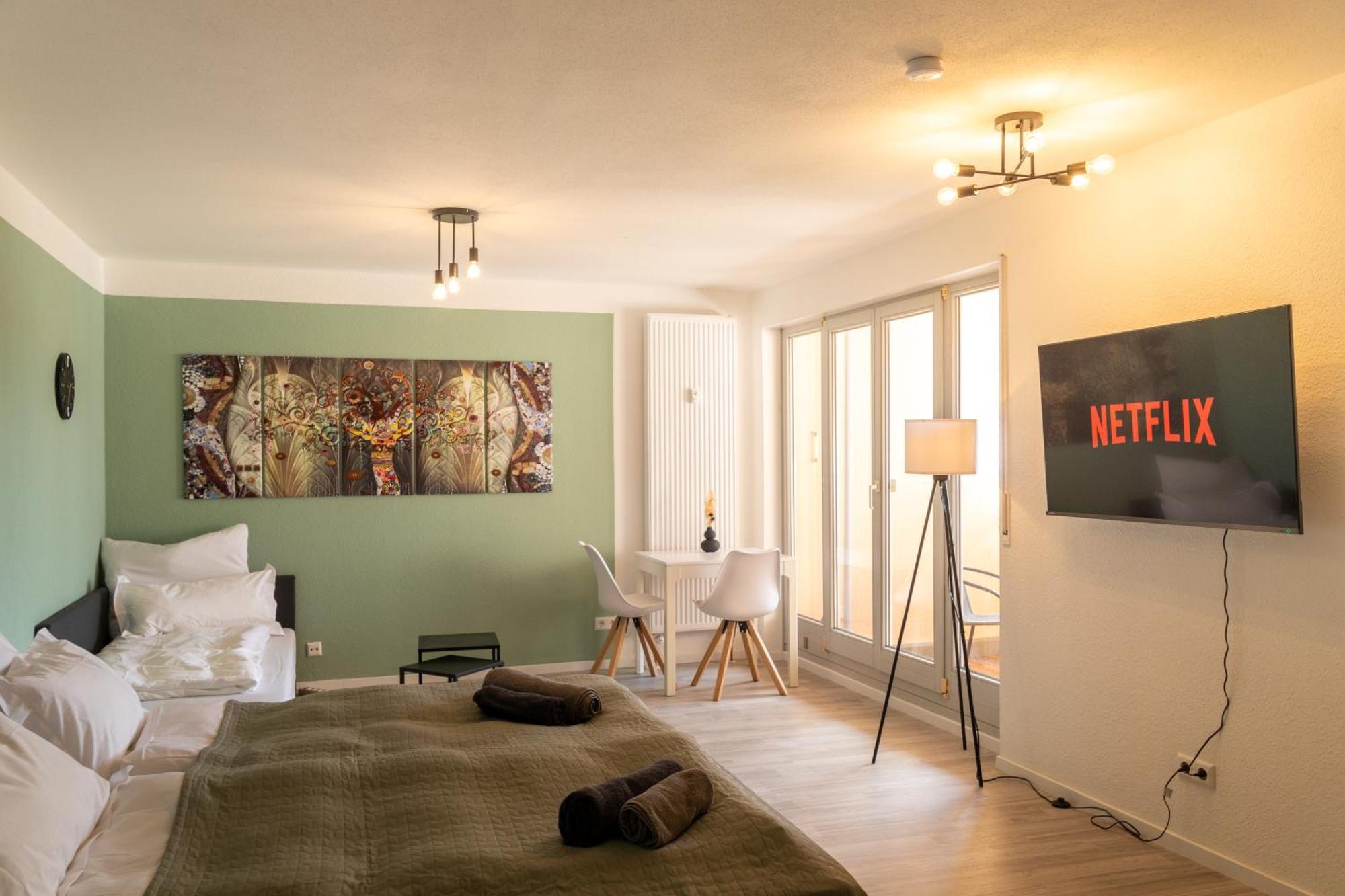 Shanti - Studio, Suedvorstadt, Balkon, Tv * Leipzig