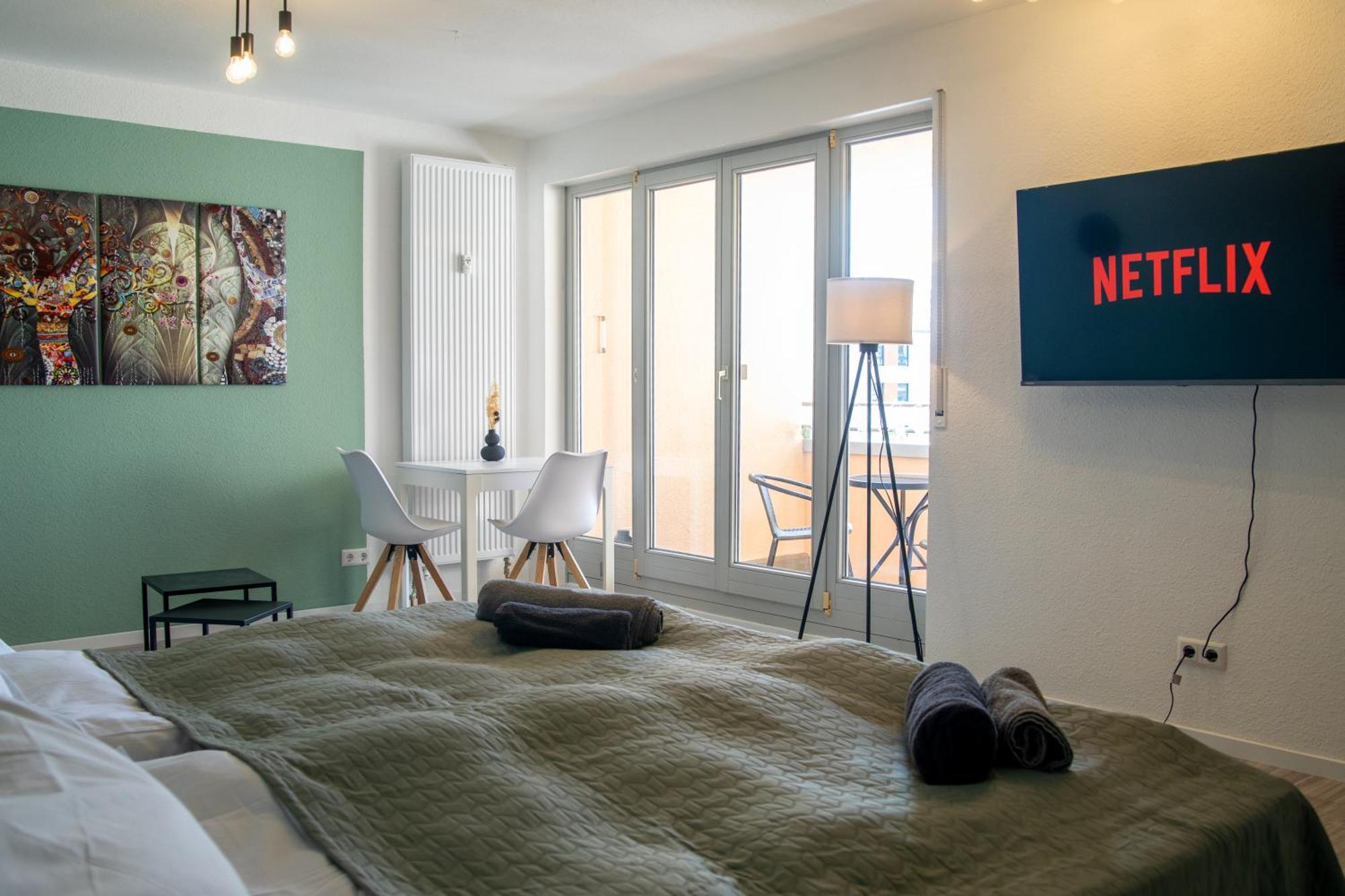 Shanti - Studio, Suedvorstadt, Balkon, Tv Apartment